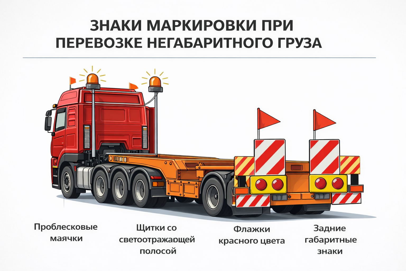 Правила перевозки негабаритных грузов